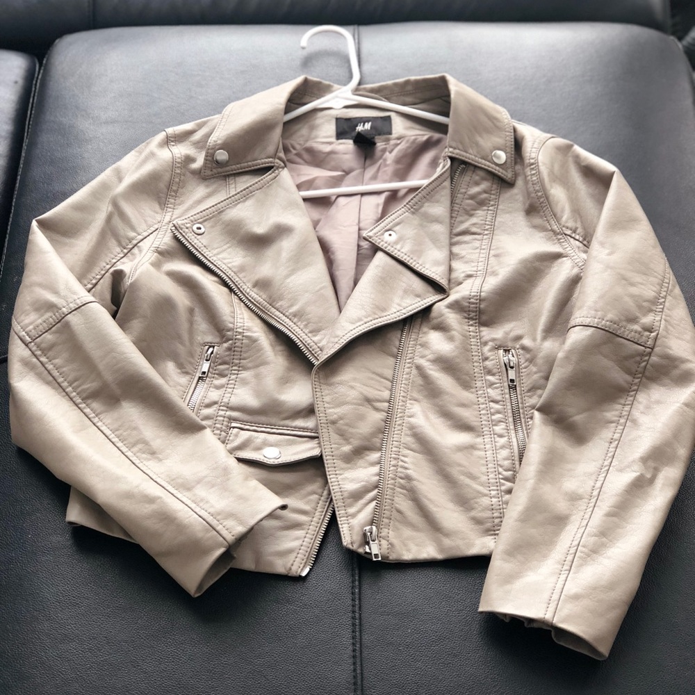 Faux Leather H&M Jacket - Gently Used
